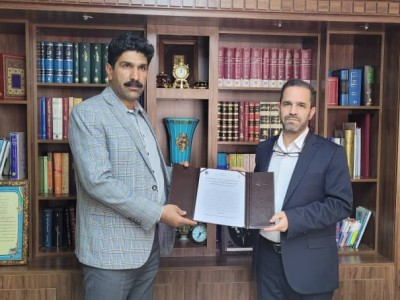 تفاهم نامه همکاری باشگاه مس رفسنجان با هیات ورزش های همگانی رفسنجان